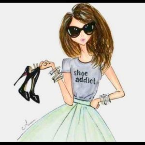 diamonds on the soles of her shoes ♥️